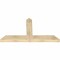 Ekena Millwork Portland Rough Sawn Timber Gable Bracket, Douglas Fir, 60"W x 32"H x 4"D x 6"F, 13/12 Pitch GBW060X32X0406POR00RDF - alternate 4
